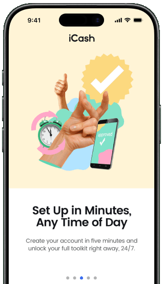 iCash app — Unlock your toolkit